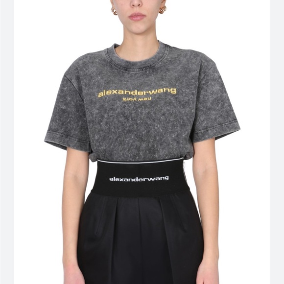 Alexander Wang Tops - Alexander Wang Cropped Tee